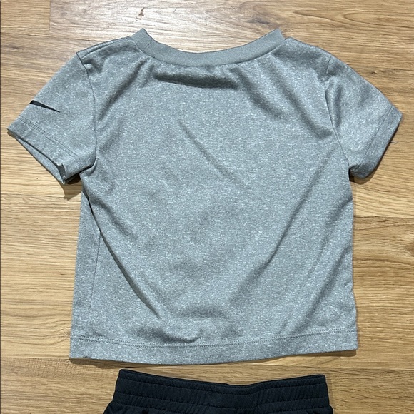 2 Sets Nike Black and Gray Boys T-Shirt and Shorts Set- size 18 Months - Picture 13 of 14